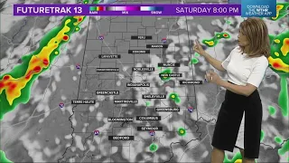 Live Doppler 13 Forecast | 5 p.m. update, April 3, 2024