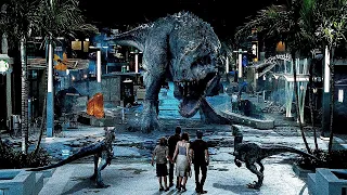 Raptors vs Indominus Rex   Final Battle Scene   Jurassic World 2015 Movie CLIP 4K