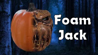 Making a Spooky Jack-o'-Lantern From a Foam Pumpkin