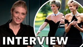 Elizabeth Debicki On Playing Princess Diana in THE CROWN | INTERVIEW