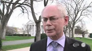 Van Rompuy comments on meeting with Obama