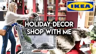 IKEA CHRISTMAS DECOR SHOP WITH ME + HAUL