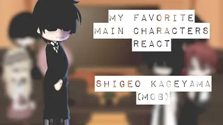 My favorite main characters react//not original//かまら//spoilers//part 3/6