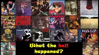 20 Hair Metal Albums That FLOPPED... And Why: An Analysis