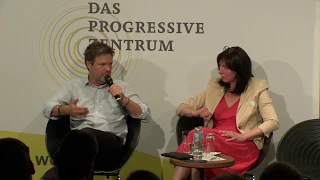 Franziska Giffey und Robert Habeck diskutieren gesellschaftlichen Fortschritt