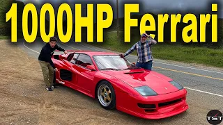 This 1,000HP Testarossa is INSANE! - TheSmokingTire