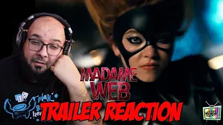 MADAME WEB TRAILER REACTION!! | LIVE ACTION SPIDER-VERSE?!