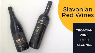 Croatian Wine in 60 Seconds: Red Wines from Slavonia