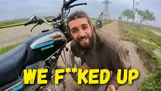 Trying To Smuggle Our Motorbikes Through Vietnam / Laos Border