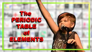 The Periodic Table Song - 7 year old, Talent Show