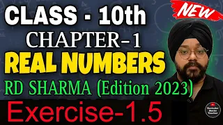 RD Sharma Class 10 Solutions Chapter 1 Real Numbers Ex 1.5 Q1 to Q13 From Latest Edition Book 2023