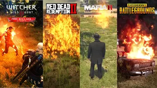 Fire Physics in 13 OPEN WORLD Games (2008-2022)