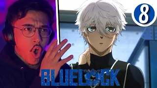 NAGI IS A MONSTER!! Blue Lock Episode 8 Reaction !