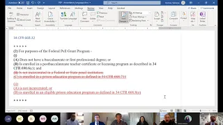 Affordability and Student Loans Committee Meeting PM Session October 18, 2021