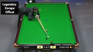 Ronnie O'Sullivan Great Cue Ball Control Shots #lengendaryescape #snooker2022