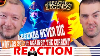 Legends Never Die REACTION: (ft. Against The Current) Worlds 2017 - League of Legends (LOL)