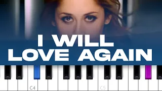 Lara Fabian - I Will Love Again (piano tutorial)