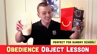 Obedience Object Lesson - Teaching Kids Obedience Using a Happy Meal!