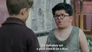 It's definitely not a good time to be a NAZI. jojo rabbit (2019)