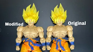 HOW TO | MODIFY | NECK EXTENSION | DIY | SH FIGUARTS LEGENDARY SUPER SAIYAN GOKU  #goku