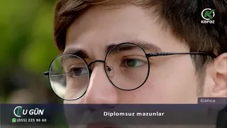 Diplomsuz məzunlar