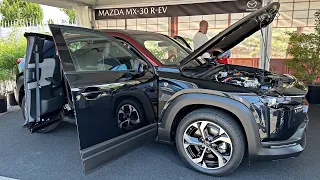 New Mazda MX-30 e-Skyactiv R-EV (2023) | Visual Review, Exterior, Interior & Infotainment