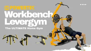 Powertec Workbench Levergym - One of the most functional singlestation home gym systems ever created