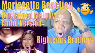 Morissette Amon reaction Heartfelt Rendition of UNCHAINED MELODY | Audio