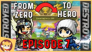 Hitting all the Crazy Odds | Zero To Hero | Episode 7 | MapleStory Solo Progression | GMS | Reboot