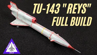Tu-143 small jet drone of the USSR. Clear Prop, 1/72.