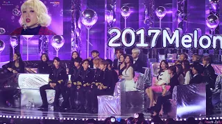 171202 방탄소년단(BTS) - Reaction (56 min.) fancam / 2017 MMA by Peach Jelly