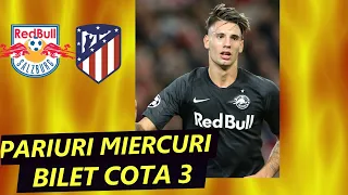 PARIURI Miercuri 09/12  BILET COTA 3 : Inter - Shaktior, Ajax - Atalanta, Salzburg - Atletico