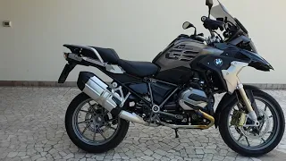 BMW R1200GS 2018 stock exhaust