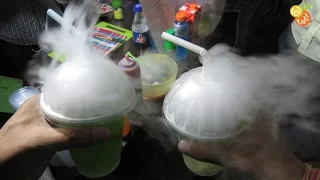 Smoking Mocktails - Indian Street Food And Drinks - Food Vlogs