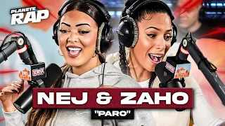 ZAHO REJOINT NEJ SUR SON MORCEAU PARO ! #PlanèteRap