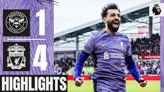 Salah returns with a GOAL & ASSIST as Reds score FOUR! | Brentford 1-4 Liverpool | Highlights