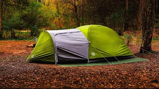 Solo Overnight Camping // Testing Out The Big Agnes Blacktail Hotel 3 Tent // ASMR