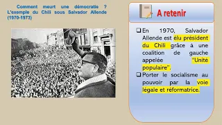 [HGGSP 1ere] Le Chili sous Salvador Allende (1970-1973)