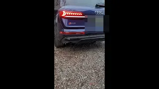 Cold start Audi SQ7