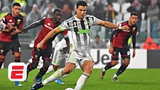 Did Cristiano Ronaldo dive to earn Juventus' winning penalty vs. Genoa? | Serie A