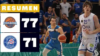 BALONCESTO FUENLABRADA 77-71 HLA ALICANTE | RESUMEN LEB ORO