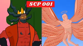 The Gate Guardian and The Fight With The Scarlet King - SCP 001 - SCP Animated!