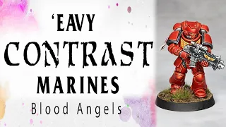 'Eavy Contrast Marines - Blood Angels