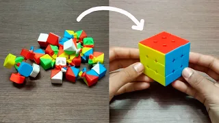 how to assemble 3*3 Rubik's cube #hscubing #rubikscube #ytvideo