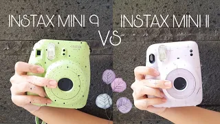 Instax Mini 9 VS Instax Mini 11!
