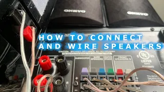 How to Set Up Stereo Speakers |  Trouble-Shooting