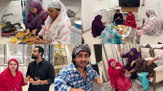 Shab-e-Baraat vlog 🤲🏻 | Dal ka halwa banaya | Ghar walo ko Dara diya 😨