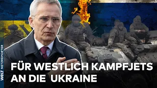 KNALLHARTE ANSAGE: NATO-Chef Stoltenberg -"Jetzt geht es vor allem darum, dass die Ukraine siegt"