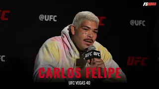 Carlos Felipe UFC Vegas 40 full pre-fight interview