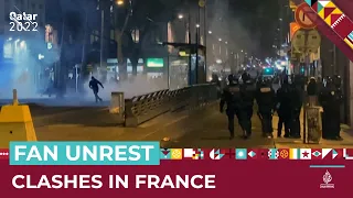 Fan unrest in Lyon after France’s World Cup final defeat | AJ #shorts
